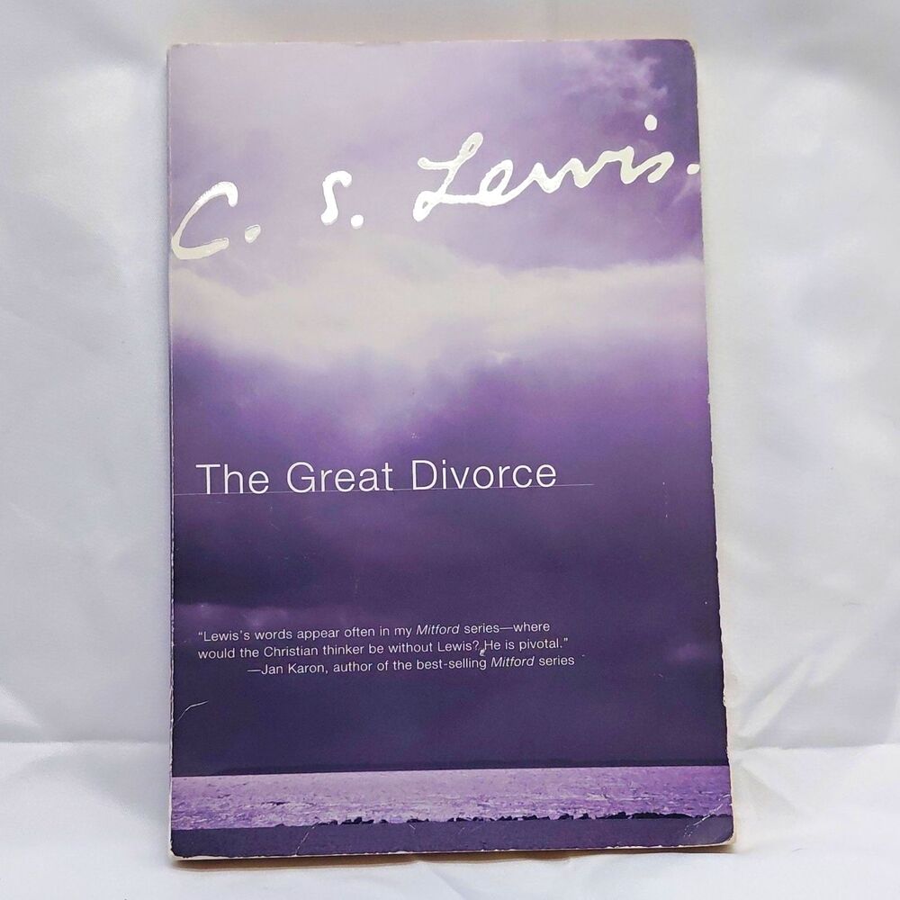 C. S. Lewis The Great Divorce Trade Paperback 2001 HarperCollins Religion